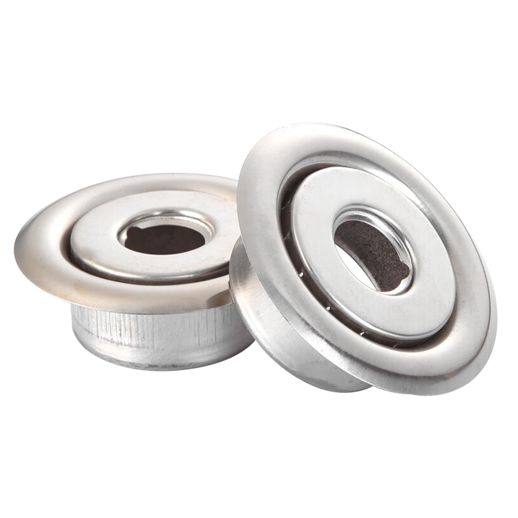 Stainless steel fire sprinkler escutcheon plate, fire protection cover plate