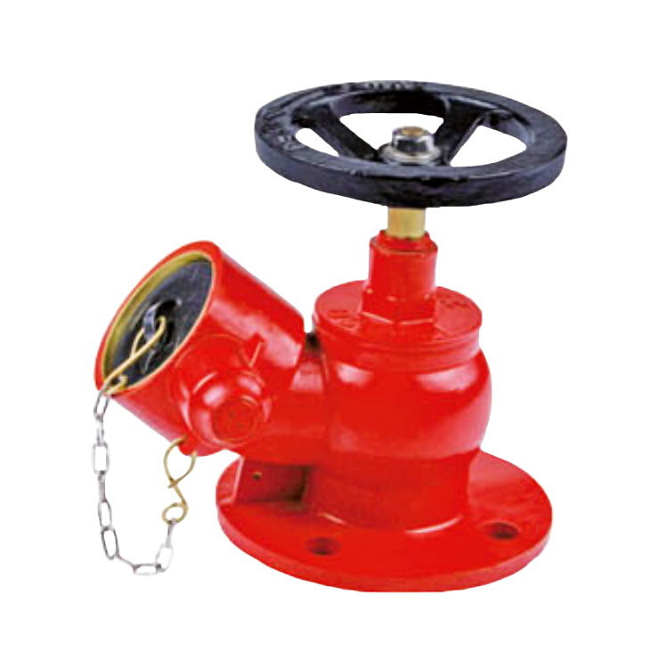 Oblique Type Landing Valve for Fire Fighting