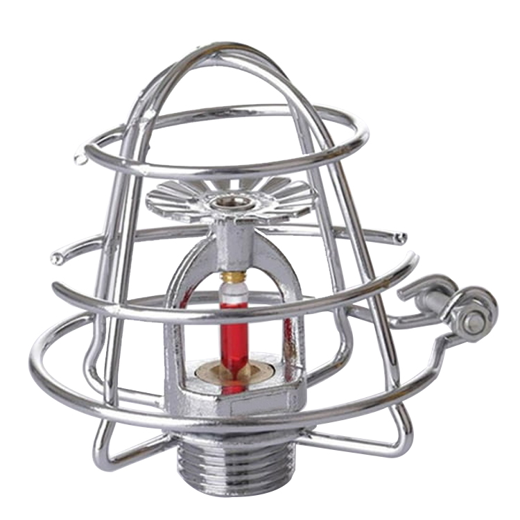 Stainless steel fire sprinkler guard for preventing accidental damage and vandalism