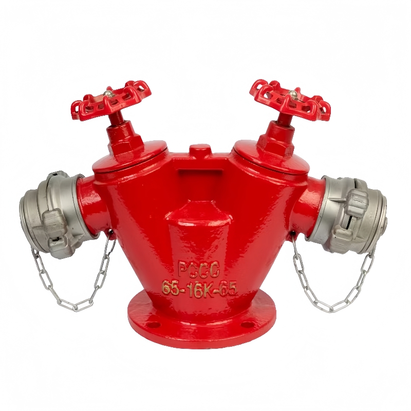 Fire Hydrant Water Distribution Valve (Cast Iron, 10bar) – enables quick fire hose connection for warm-area fire suppression