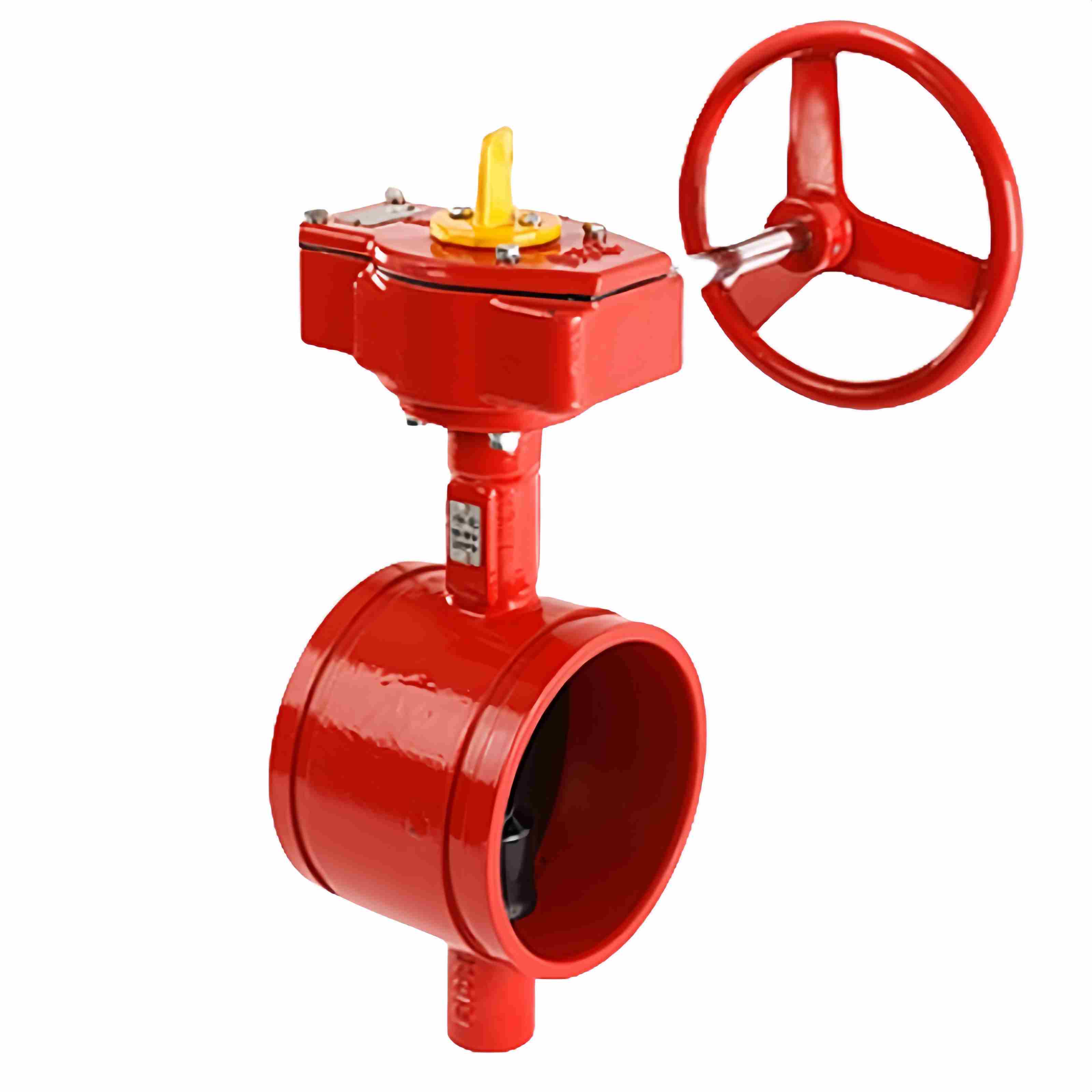 Grooved Butterfly Valve with Tamper Switch