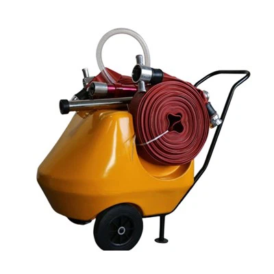 Mobile Foam Trolley Unit (120L) – portable, adjustable foam firefighting tool for industrial and commercial fire emergencies.