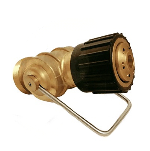 Low-Pressure Brass Fog Nozzle (16bar Working Pressure) For Fire Hose Connection