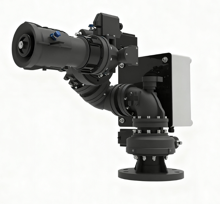 Aluminium Alloy Automatic Scanning Fire Monitor For High - Risk Area Fire Protection