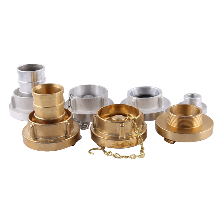 Storz Fire Fighting Couplings – Universal head, no male/female distinction, fast connection for firefighting hoses.